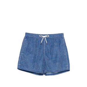 Fedeli Blue Beachwear - Swim Shorts Men